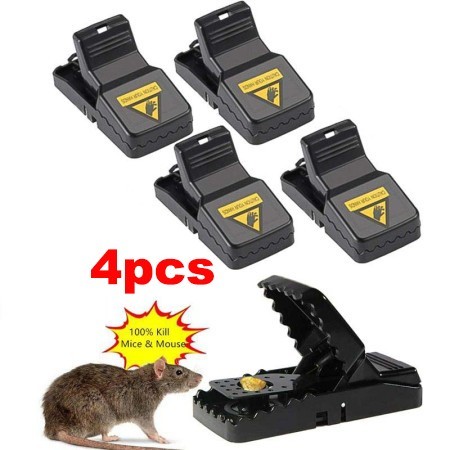 004 Mouse Trap ( 4ps ) ইঁদুর ধরা/মারা মেশিন 4 পিস